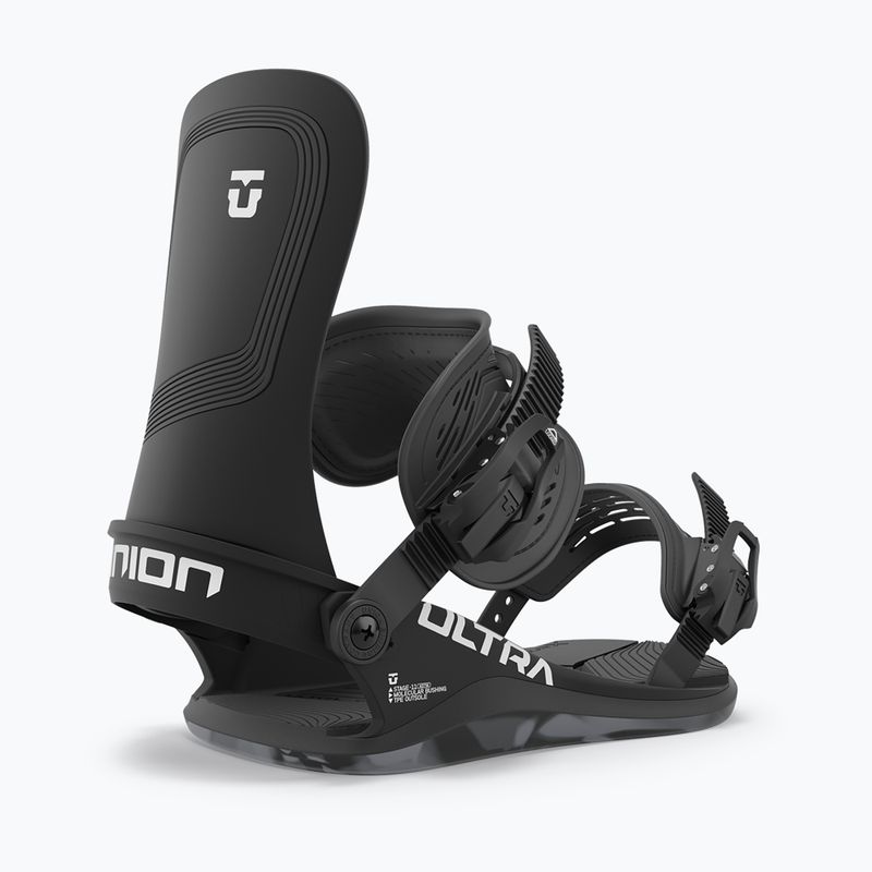 Union Ultra black men's snowboard bindings 2