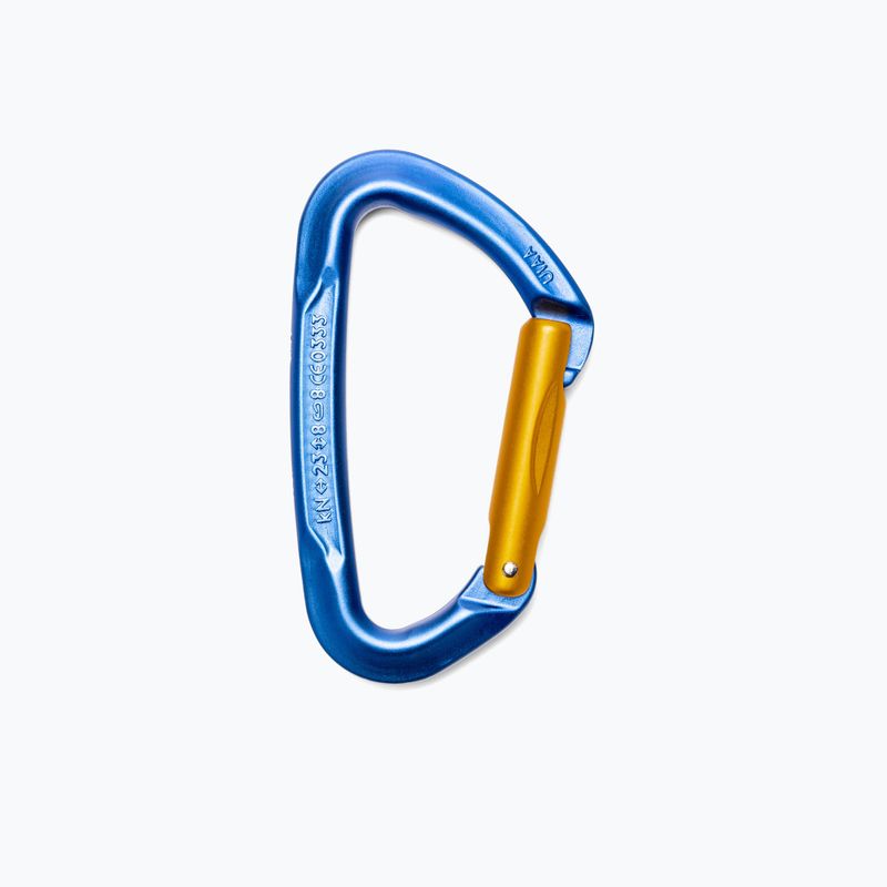 Climbing Technology Berry S carabiner blue/yellow 2C41700SKB