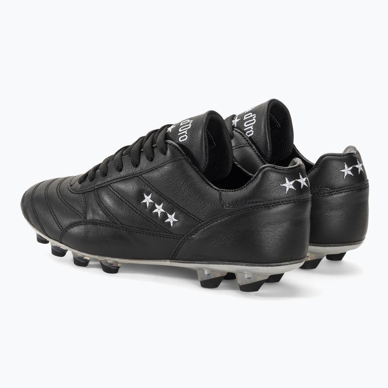 Men's Pantofola d'Oro Alloro nero football boots 3