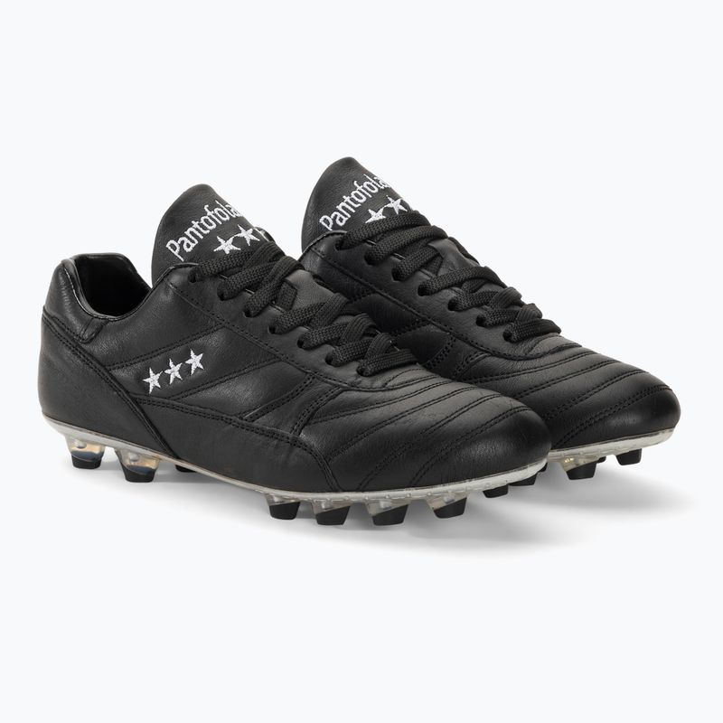 Men's Pantofola d'Oro Alloro nero football boots 4