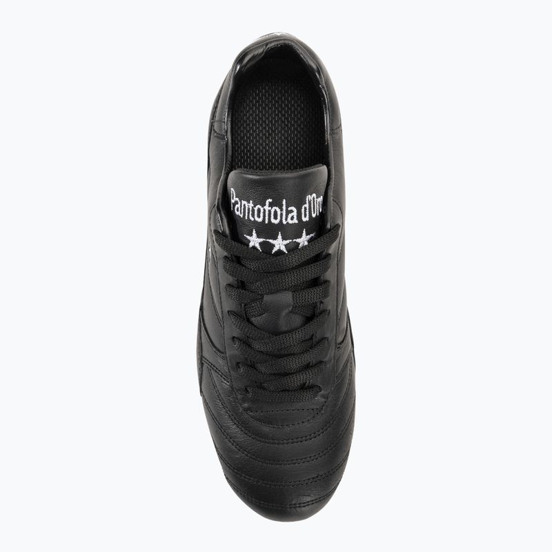Men's Pantofola d'Oro Alloro nero football boots 6
