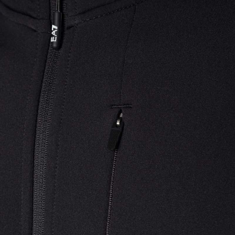 Men's EA7 Emporio Armani Felpa sweatshirt 6RPMC5 black 3