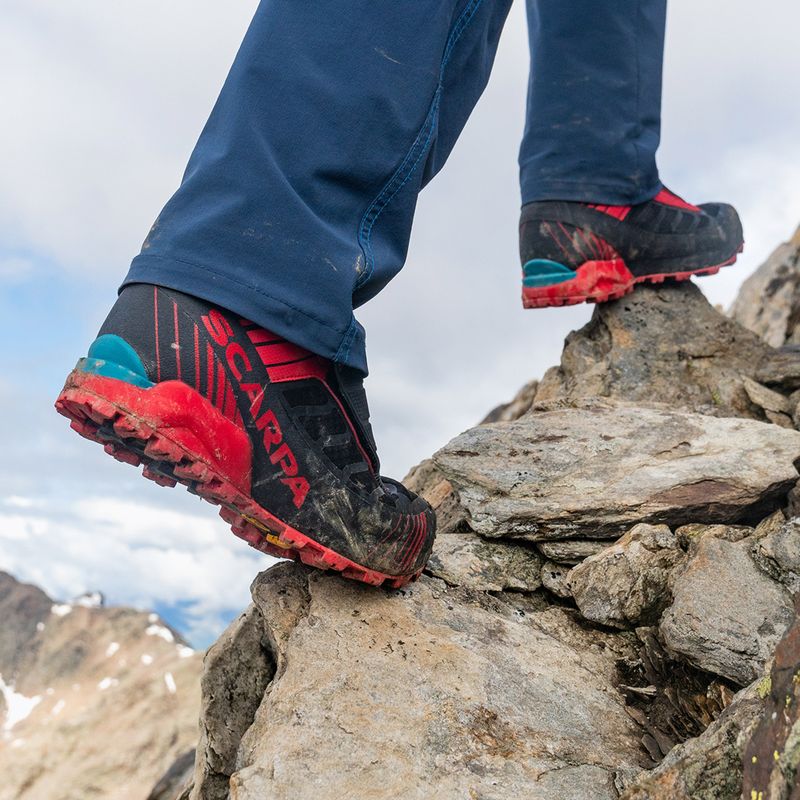 Men's mountaineering boots SCARPA Ribelle S HD black/red 12