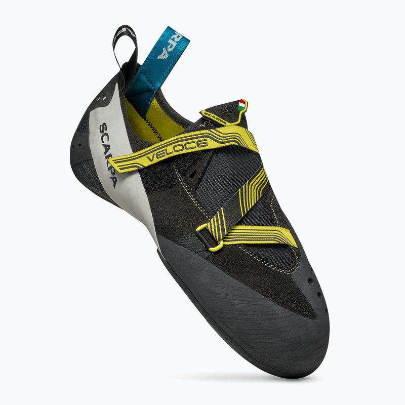 SCARPA Veloce climbing shoes black/yellow