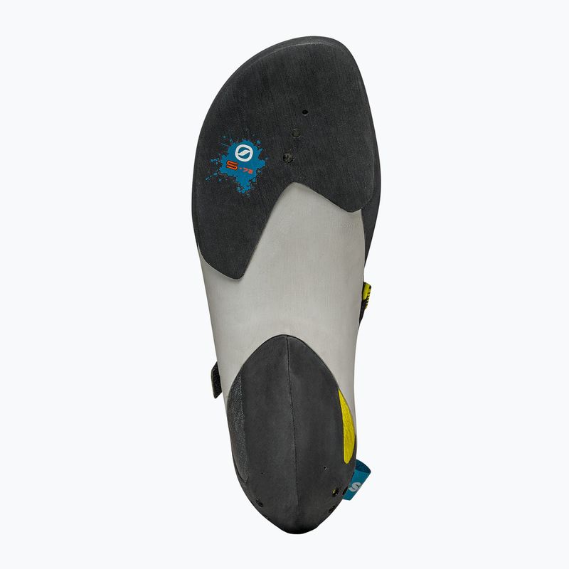 SCARPA Veloce climbing shoes black/yellow 6