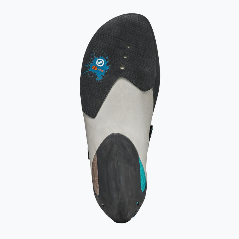 Women's climbing shoes SCARPA Veloce light gray/maldive 12