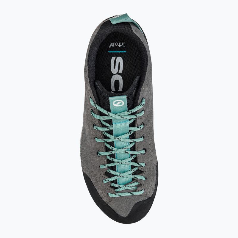 Women's trekking boots SCARPA Gecko grey-black 72602 6