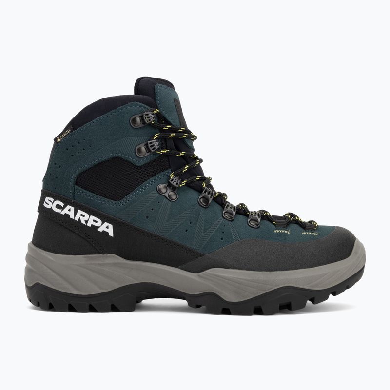 Trekking boots SCARPA Boreas GTX petrol / lime 2