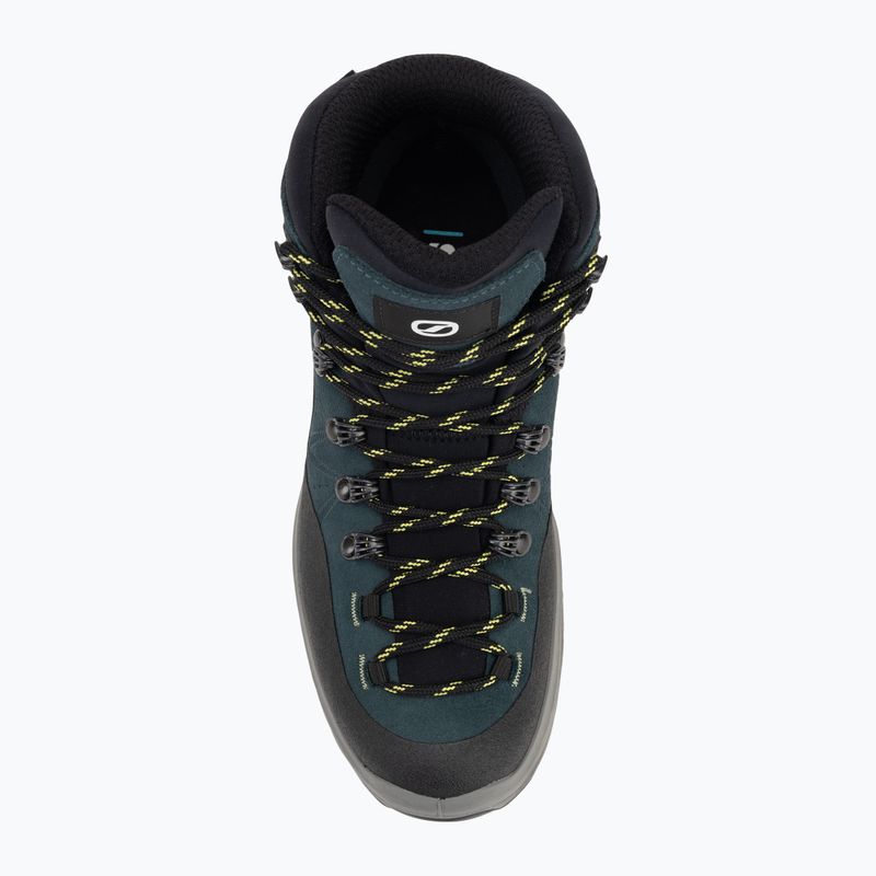 Trekking boots SCARPA Boreas GTX petrol / lime 5