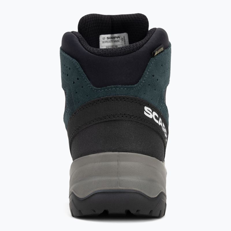 Trekking boots SCARPA Boreas GTX petrol / lime 6
