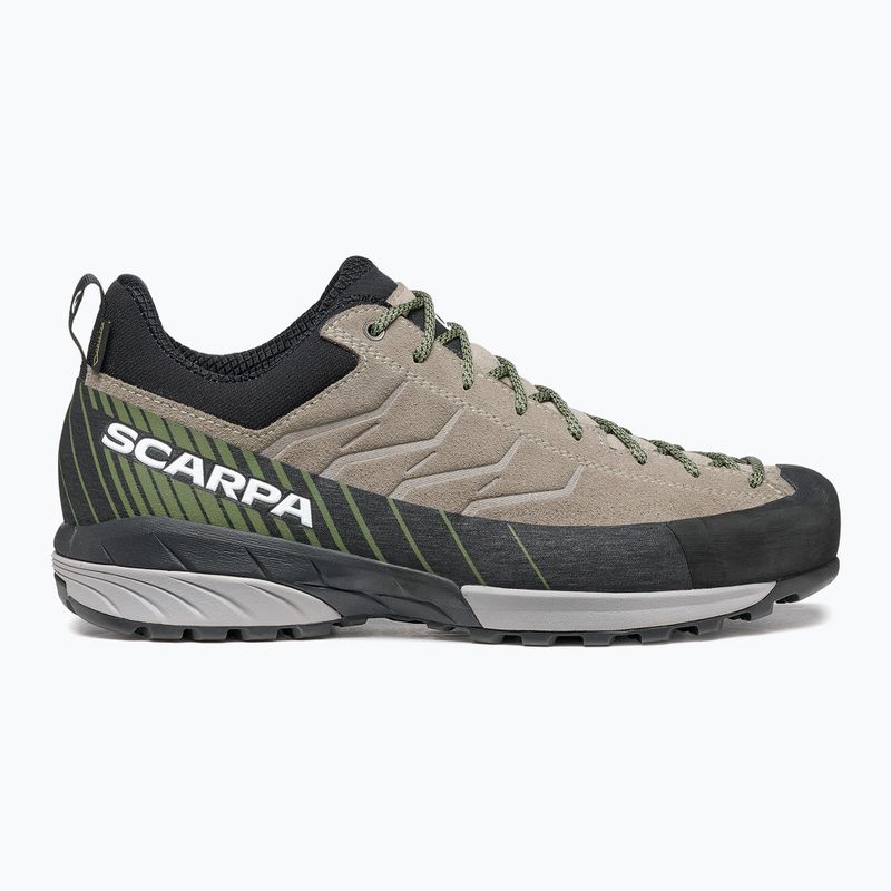 Men's approach shoes SCARPA Mescalito GTX taupe/forest 2