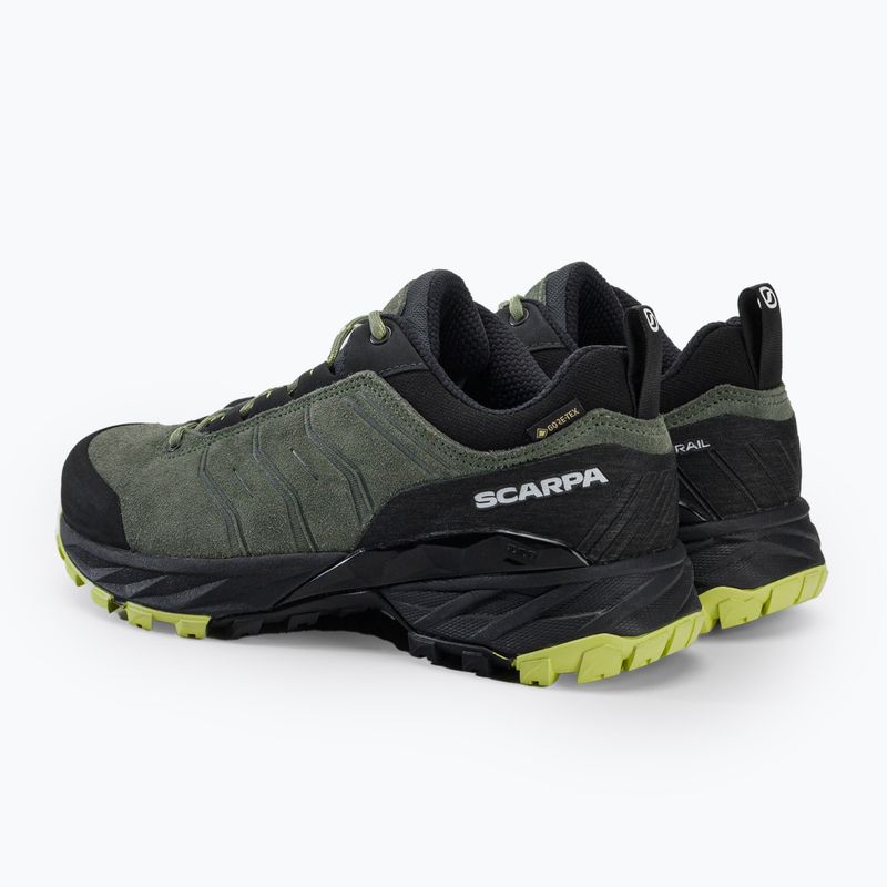 Women's trekking boots SCARPA Rush Trail GTX green 63145-202 3