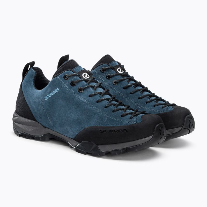 Men's trekking boots SCARPA Mojito Trail GTX blue 63316-200 4