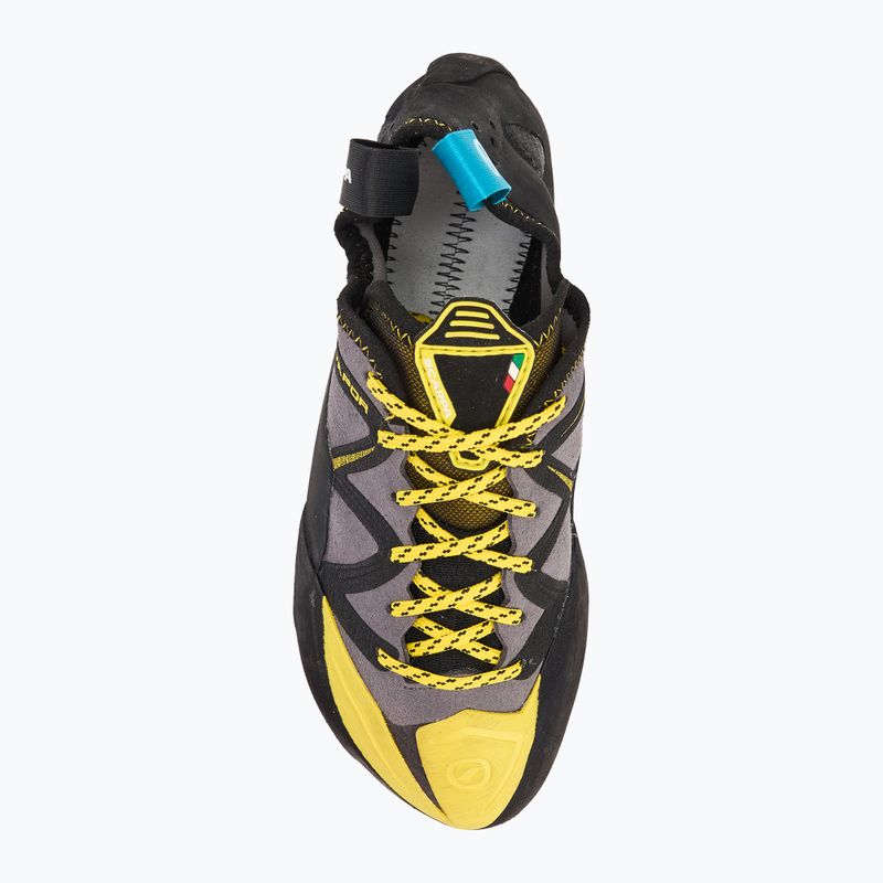SCARPA climbing shoes Vapor smoke / yellow 5