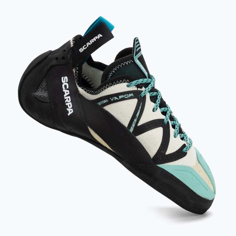Women's climbing shoes SCARPA Vapor smoke/yellow 2