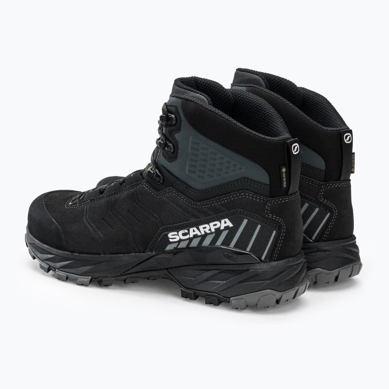 Men's trekking boots SCARPA Rush TRK GTX black 63140 3