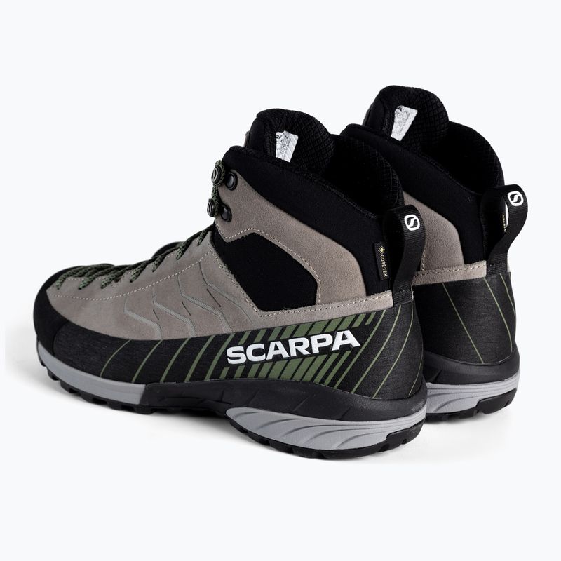 Men's SCARPA Mescalito Mid GTX approach shoes beige 72097-200 3