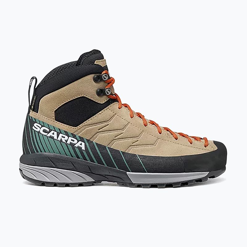 Women's approach shoes SCARPA Mescalito Mid GTX brown 72097-202 10