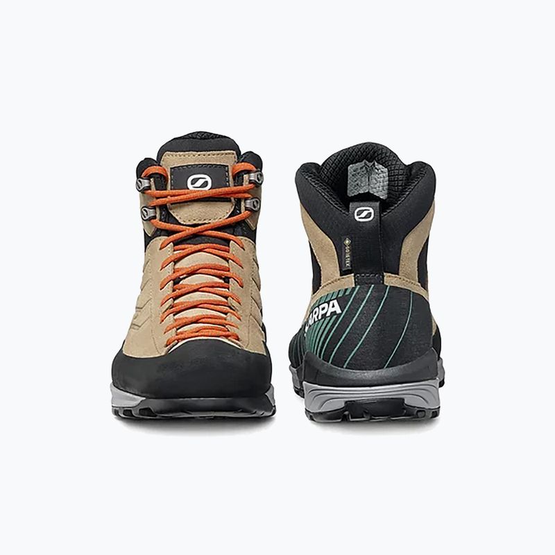 Women's approach shoes SCARPA Mescalito Mid GTX brown 72097-202 13
