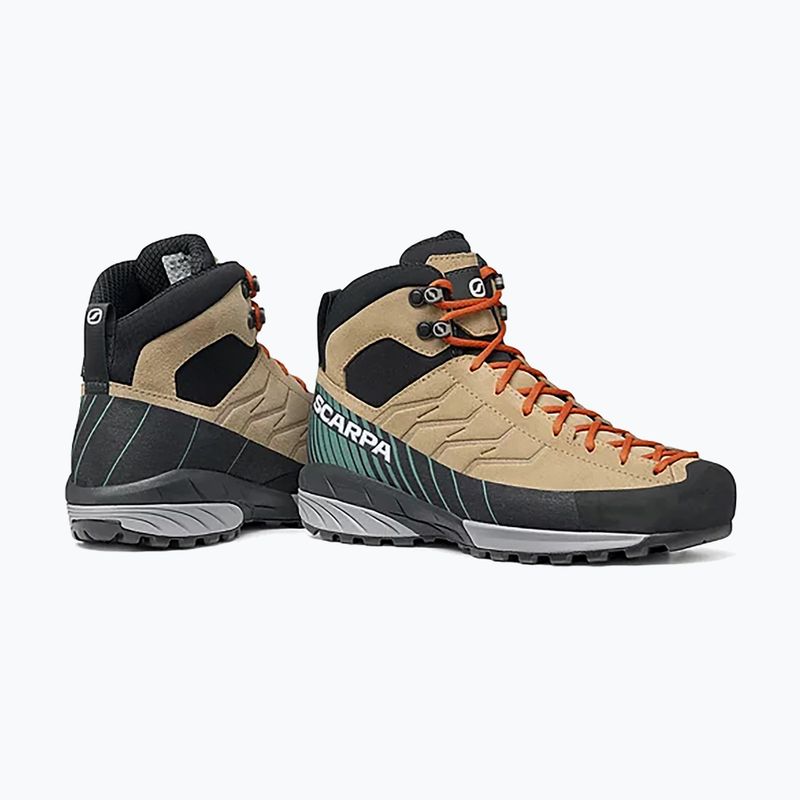 Women's approach shoes SCARPA Mescalito Mid GTX brown 72097-202 14