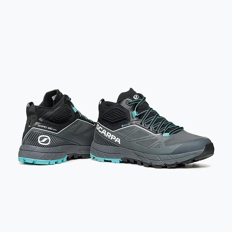 Women's trekking boots SCARPA Rapid Mid GTX grey 72695-202/1 14