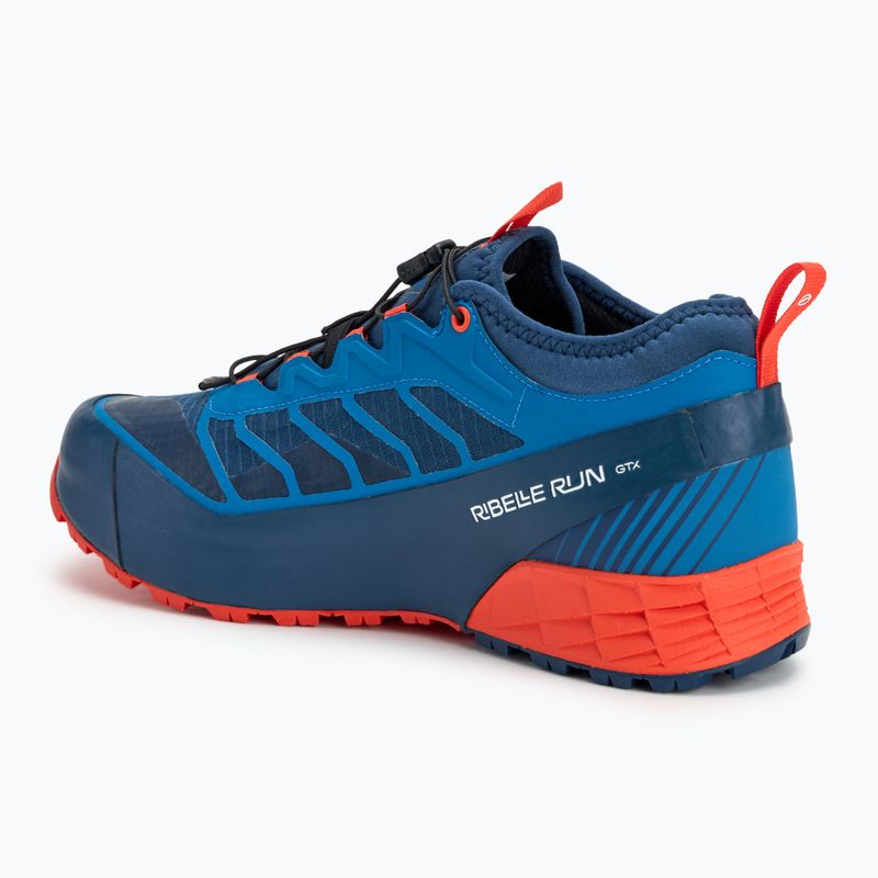 Men's running shoes SCARPA Ribelle Run GTX blue/spicy orange 3