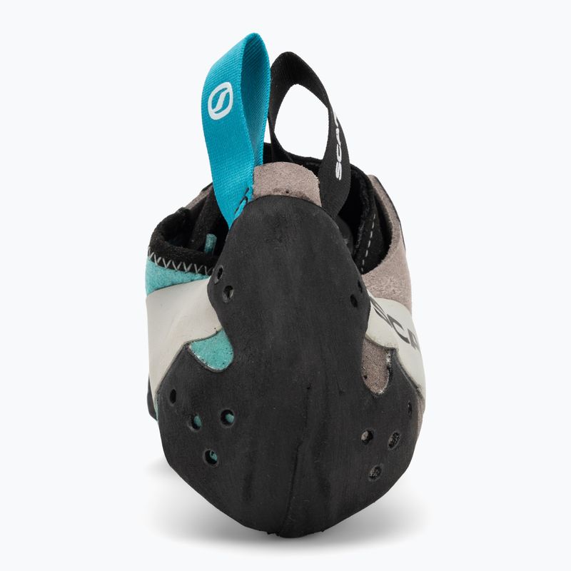 Women's climbing shoes SCARPA Veloce L light gray/maldive 6