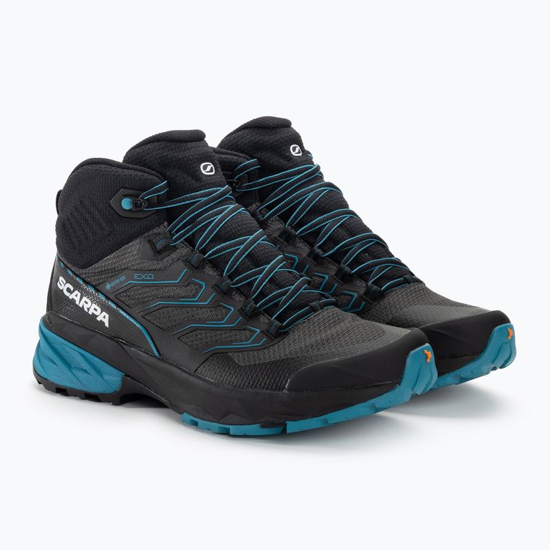 Men's trekking boots SCARPA Rush 2 Mid GTX black 63132 4