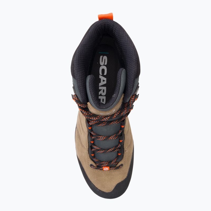 Men's trekking boots SCARPA Rush TRK GTX desert/mango 6
