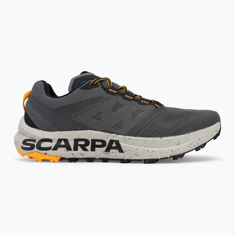 SCARPA Spin Planet men's running shoes anthracite/saffron 2