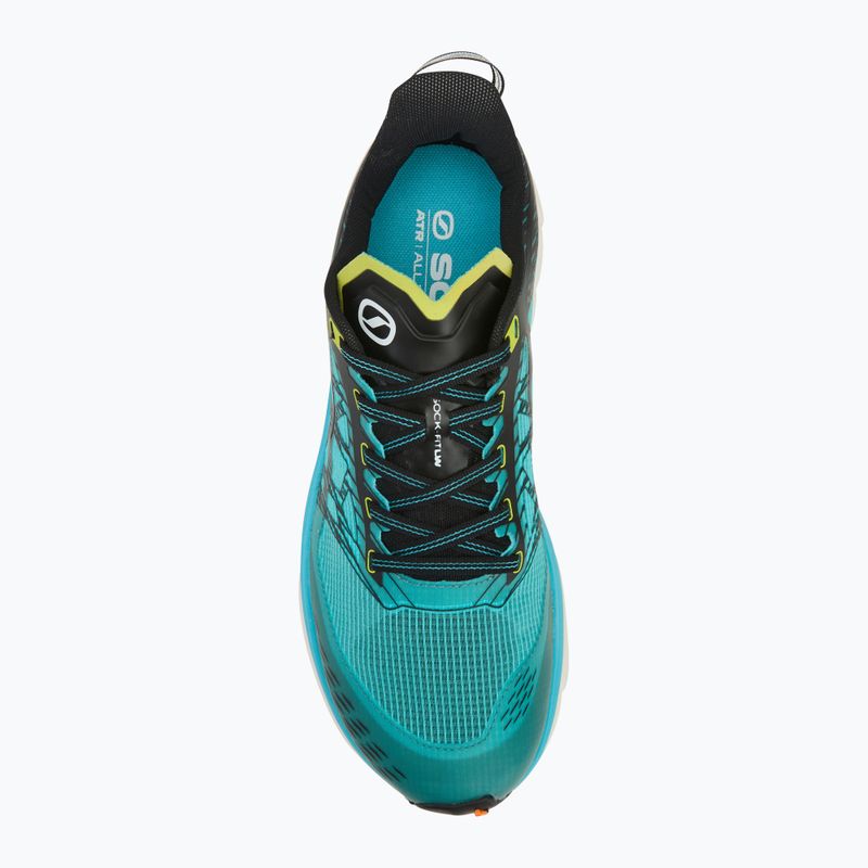 Men's SCARPA Golden Gate 2 ATR azure / lime running shoe 5