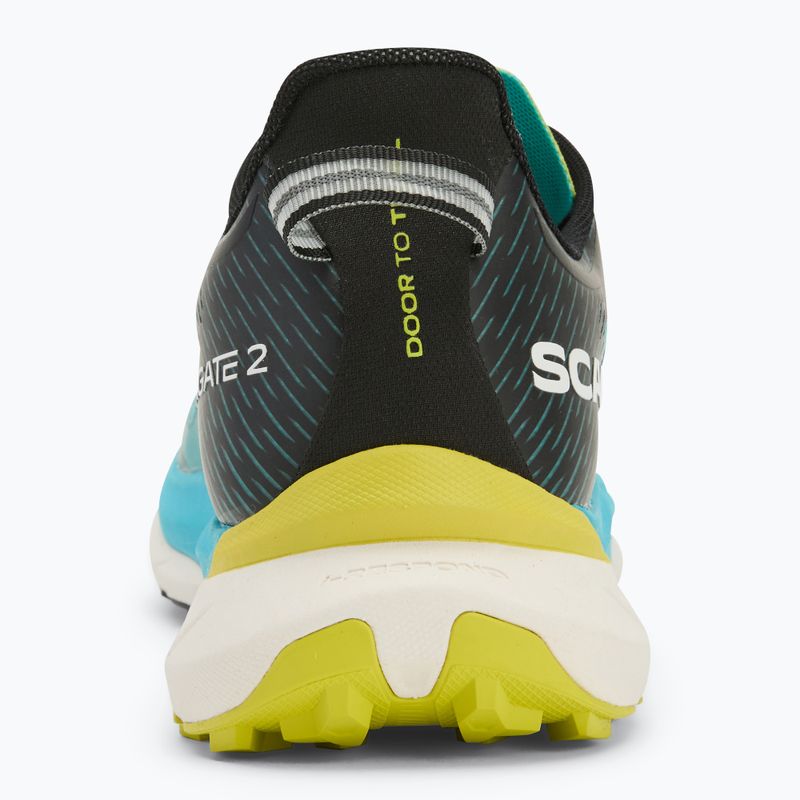 Men's SCARPA Golden Gate 2 ATR azure / lime running shoe 6