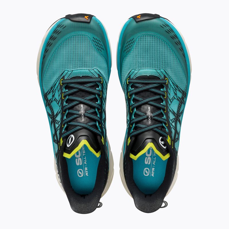 Men's SCARPA Golden Gate 2 ATR azure / lime running shoe 12