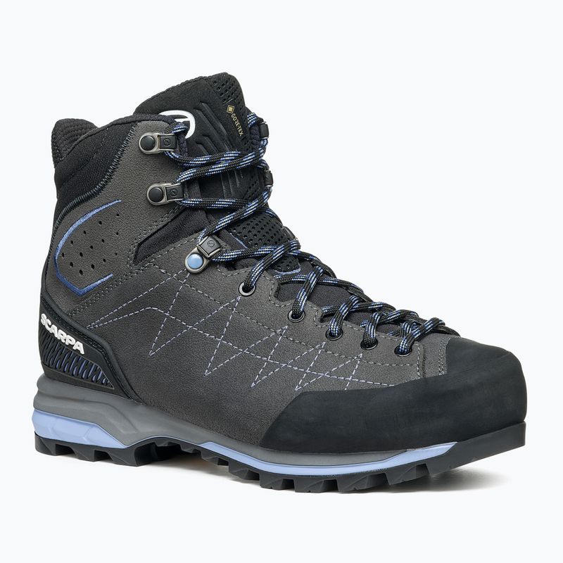 Women's approach shoes SCARPA Zodiac TRK GTX anthracite/lavender 8