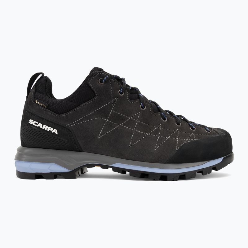 Women's approach shoes SCARPA Zodiac GTX anthracite/lavender 2