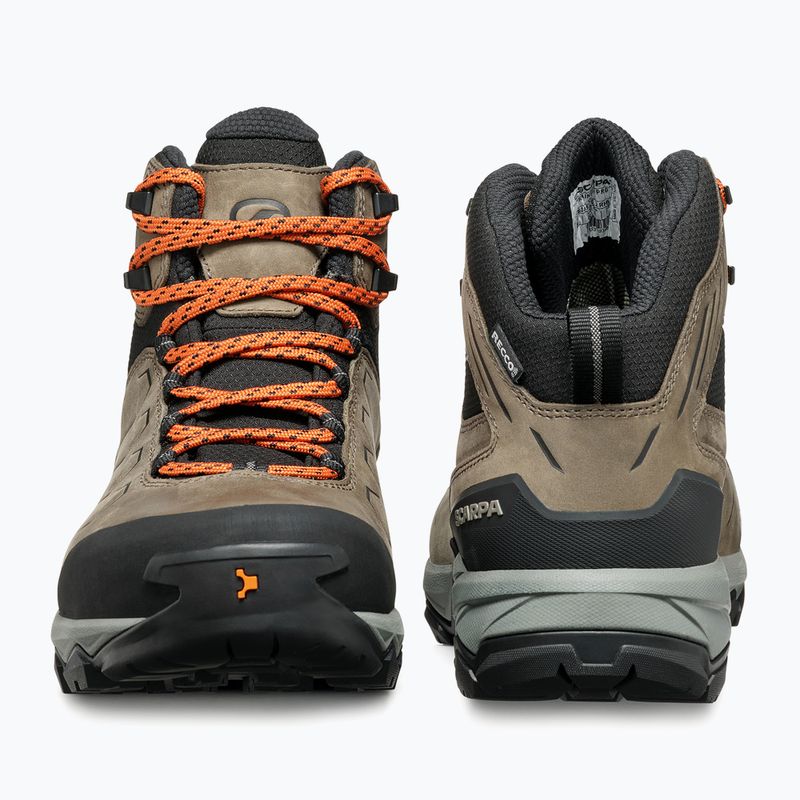 Men's trekking boots SCARPA Moraine Mid Pro Gtx fossil brown 11