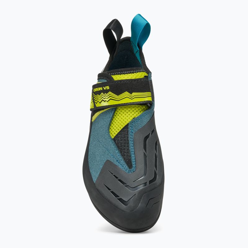 SCARPA Origin VS climbing shoes petrol/lime 11