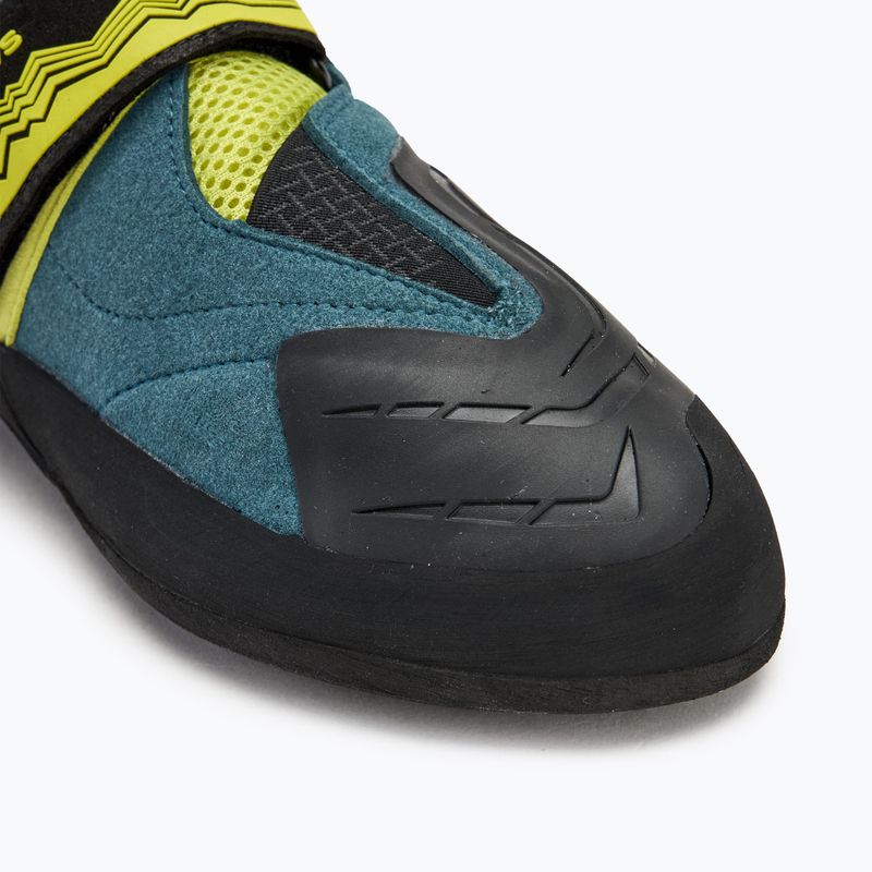 SCARPA Origin VS climbing shoes petrol/lime 6
