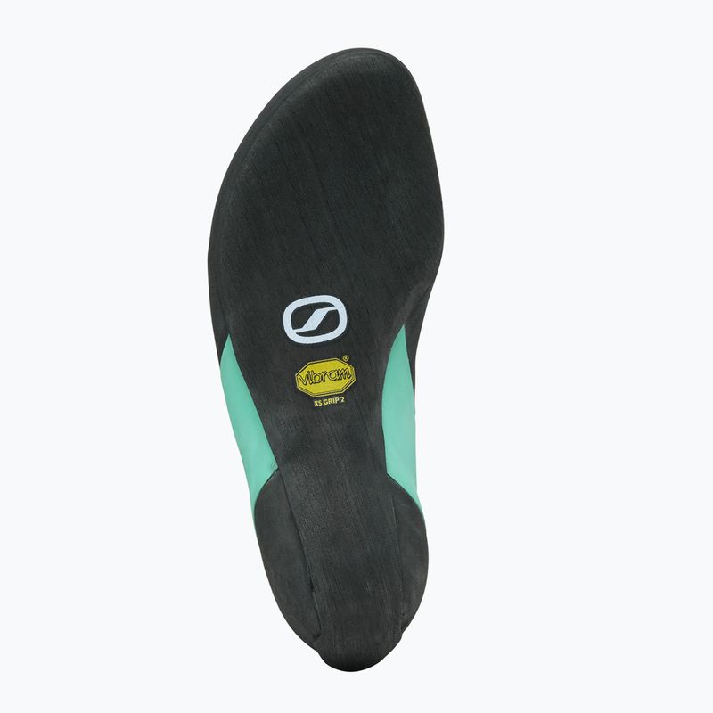 SCARPA Arpia V LV climbing shoe shark aqua 9