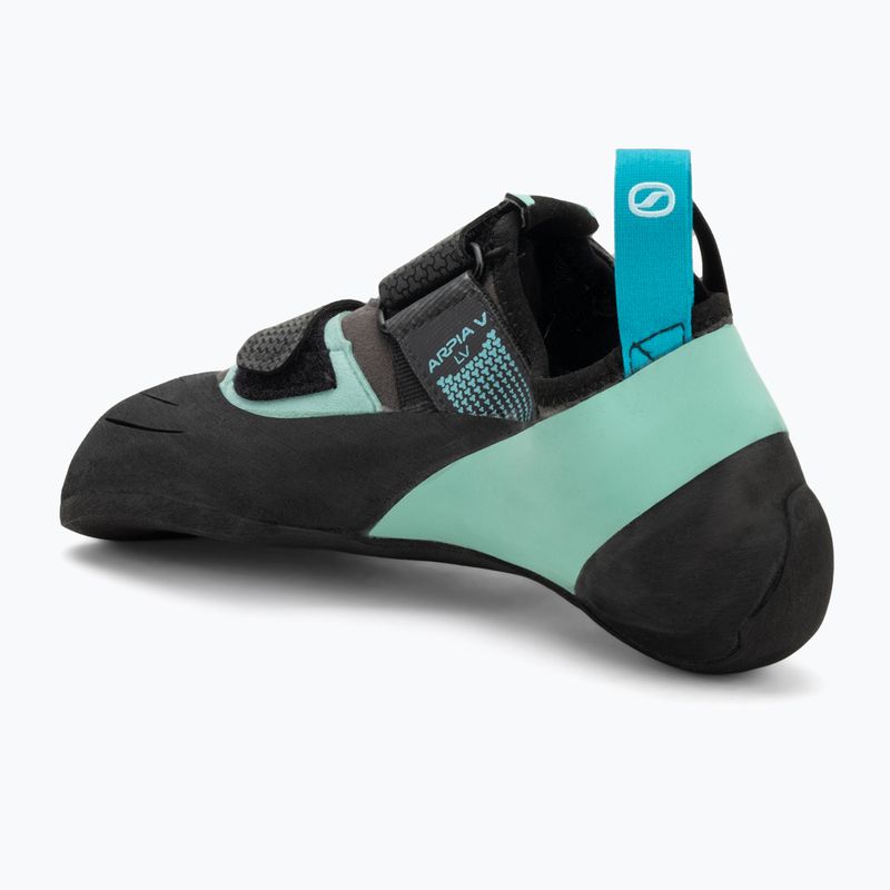 SCARPA Arpia V LV climbing shoe shark aqua 3