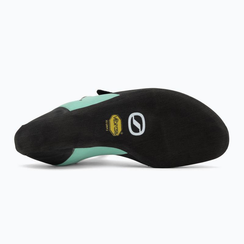 SCARPA Arpia V LV climbing shoe shark aqua 4