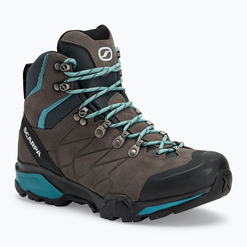 Women's trekking boots SCARPA ZG Trek GTX titanium/icefall