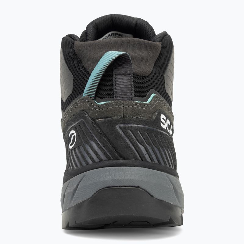 SCARPA Rapid XT Mid GTX shark/aqua women's approach shoes 6