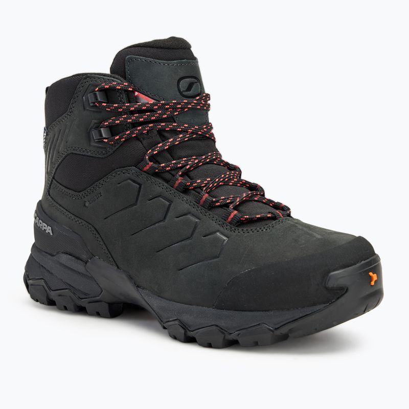 Women's hiking boots SCARPA Moraine Polar GTX dark anthracite/ coral