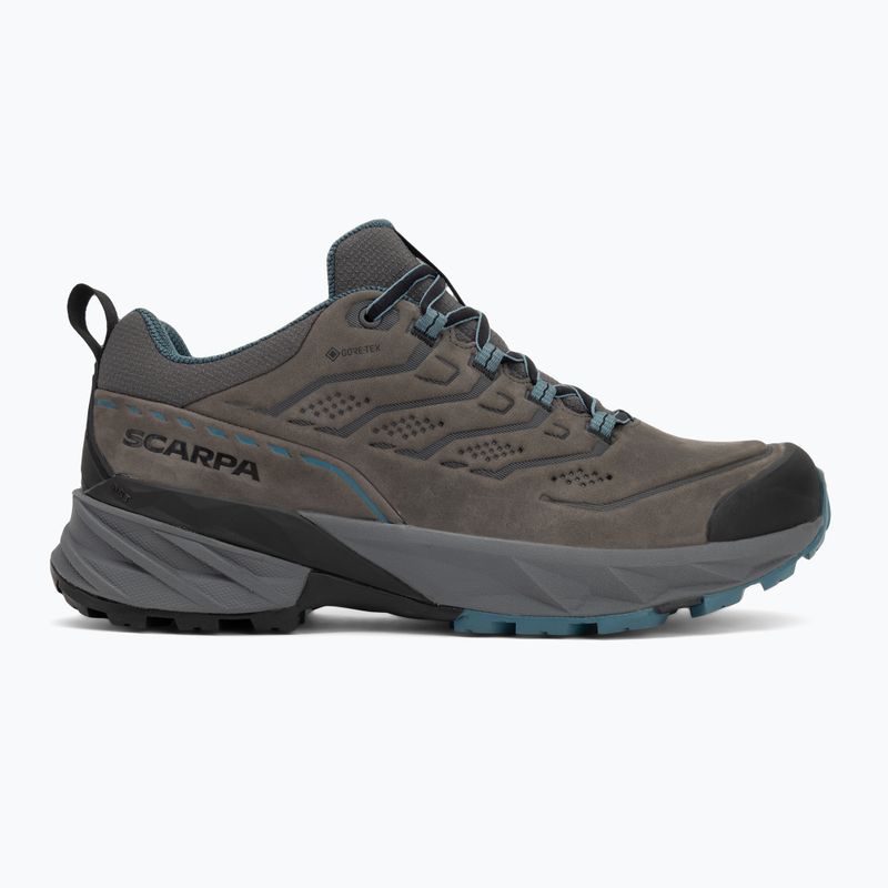 Men's trekking boots SCARPA Rush 2 Pro GTX titanum/ocean 2