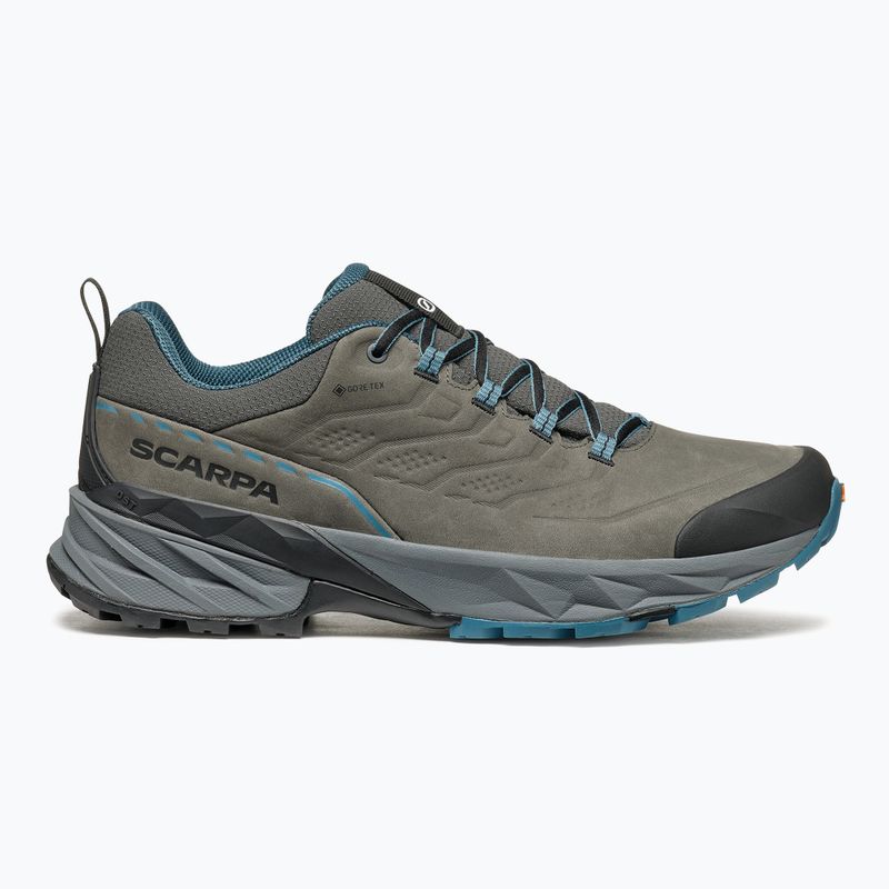 Men's trekking boots SCARPA Rush 2 Pro GTX titanum/ocean 8
