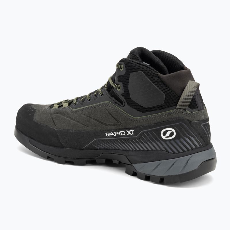 Men's SCARPA Rapid XT Mid GTX shark/military approach boot 3