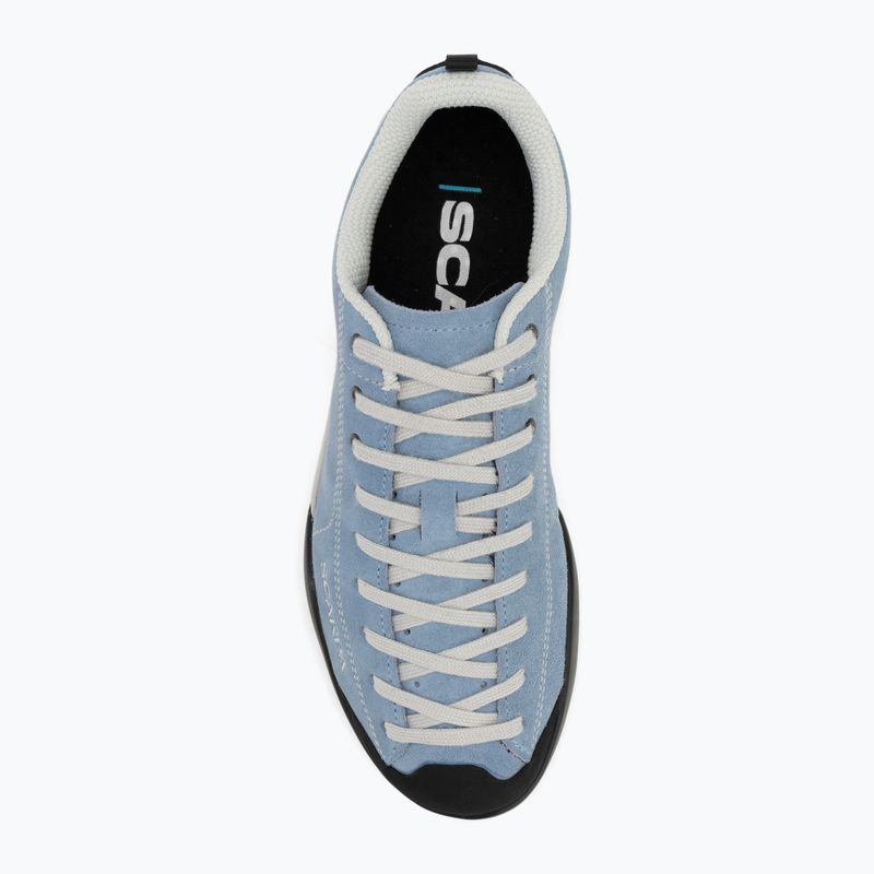 Hiking boots SCARPA Mojito sky blue 5