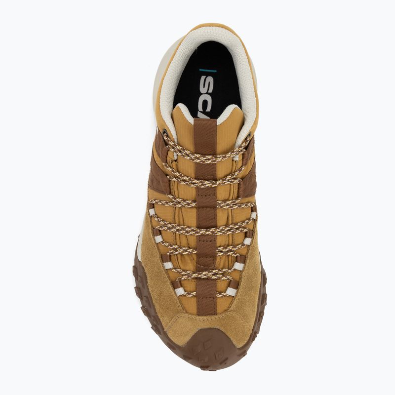 SCARPA men's hiking boots Rove mustard/choco 5