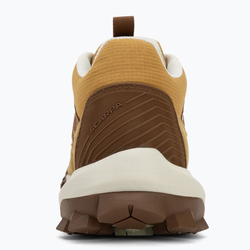 SCARPA men's hiking boots Rove mustard/choco 6